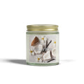 Vanilla Bean Scented Candle, Coconut Apricot Wax, Cozy Home Fragrance, Long Lasting Clean Burn, Aromatherapy Gift, 4oz & 9oz