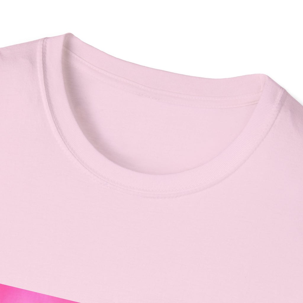 Pink Angel T-Shirt, Aesthetic Wing Graphic Tee, Heavenly Art Shirt, Soft Cotton Apparel, Unique Gift for Women Men