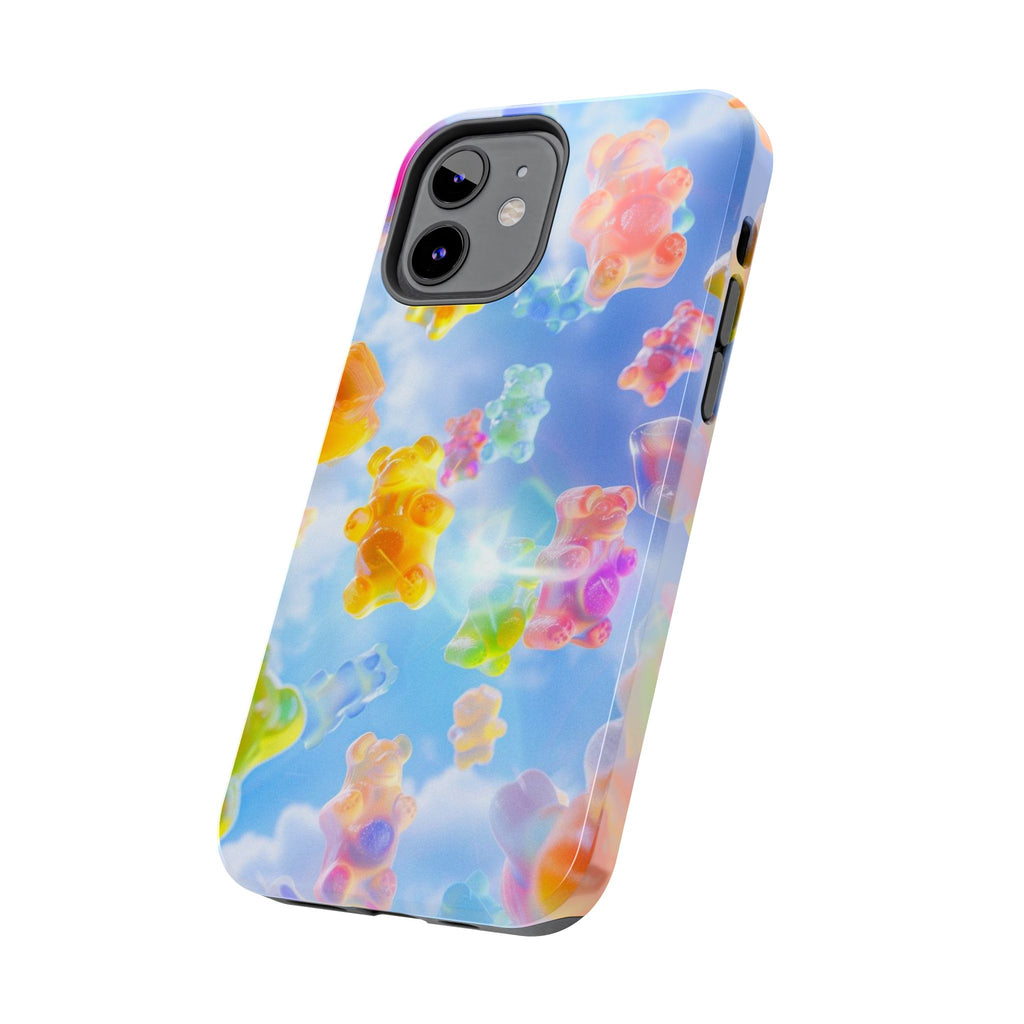 Gummy Bear Phone Case, Colorful Candy Design, iPhone & Samsung Protective Cover, Cute Sweet Fun, Girls Women Unique Gift