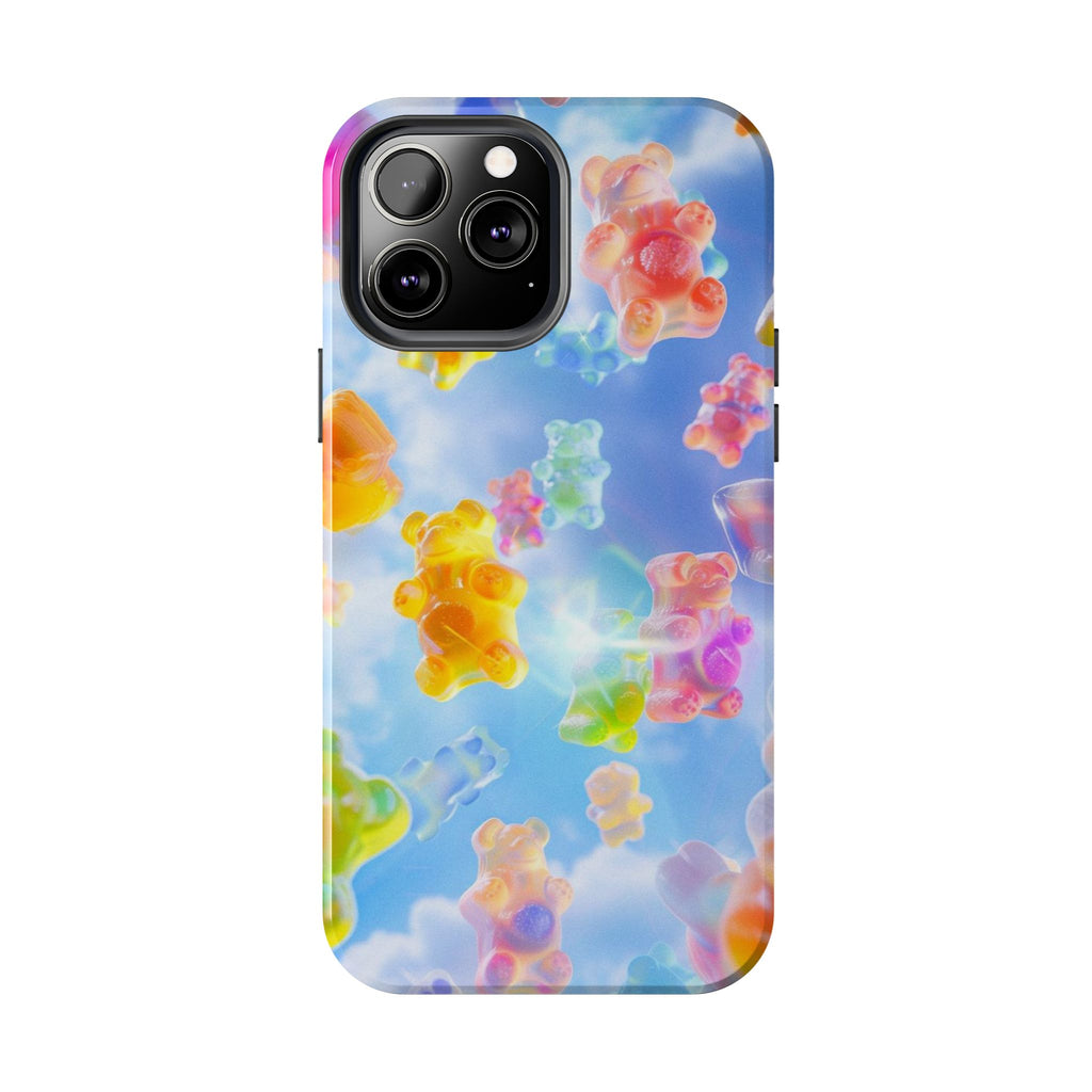 Gummy Bear Phone Case, Colorful Candy Design, iPhone & Samsung Protective Cover, Cute Sweet Fun, Girls Women Unique Gift