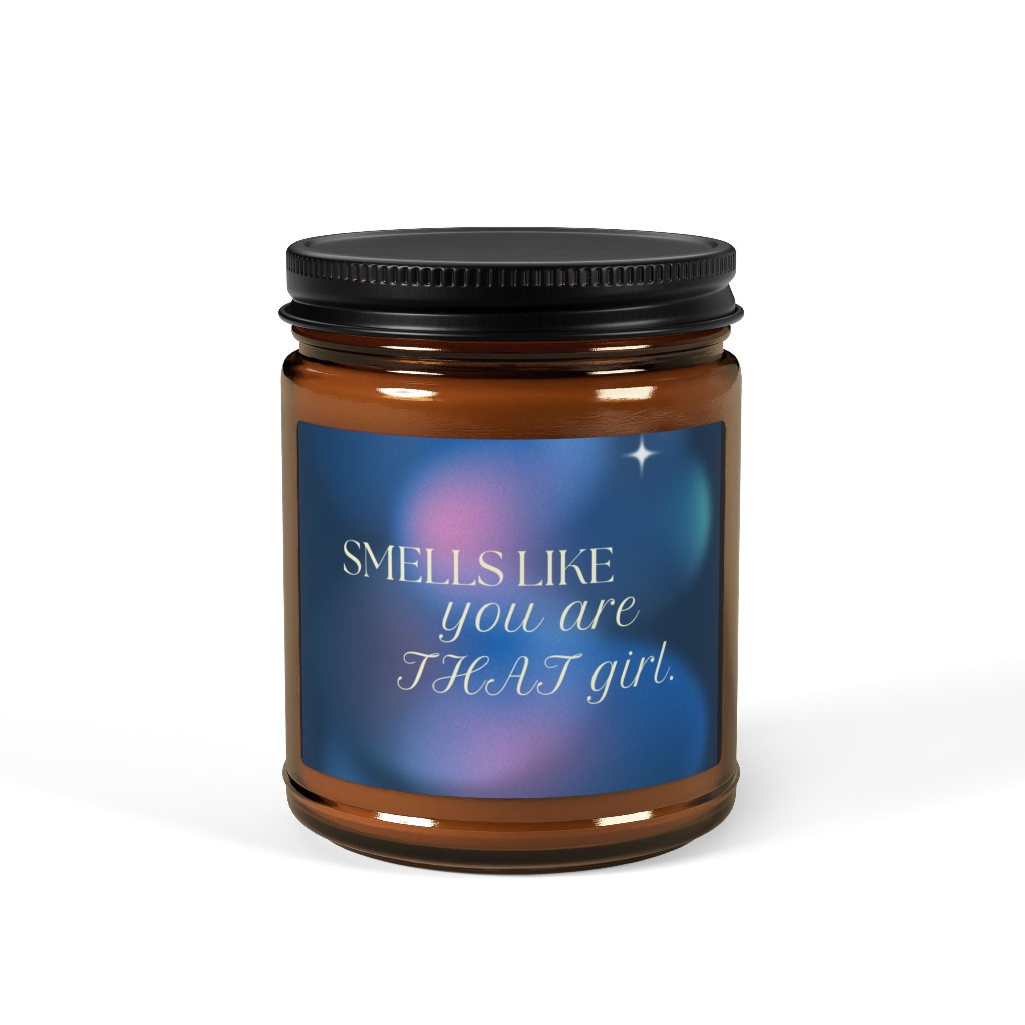 THAT Girl Scented Soy Candle (Multi-Size, Amber Jar)
