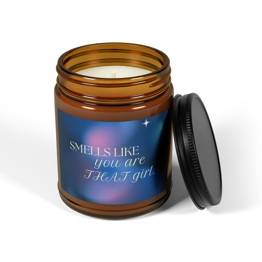THAT Girl Scented Soy Candle (Multi-Size, Amber Jar)