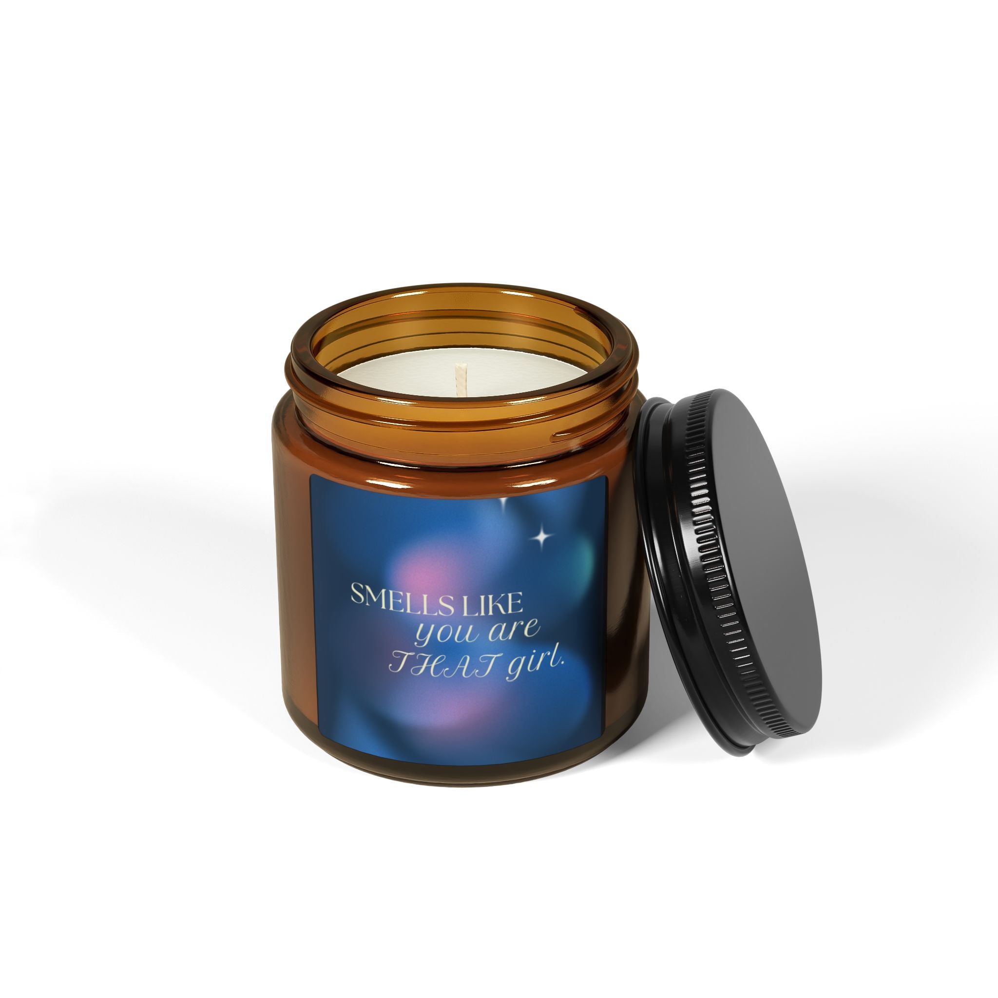 THAT Girl Scented Soy Candle (Multi-Size, Amber Jar)